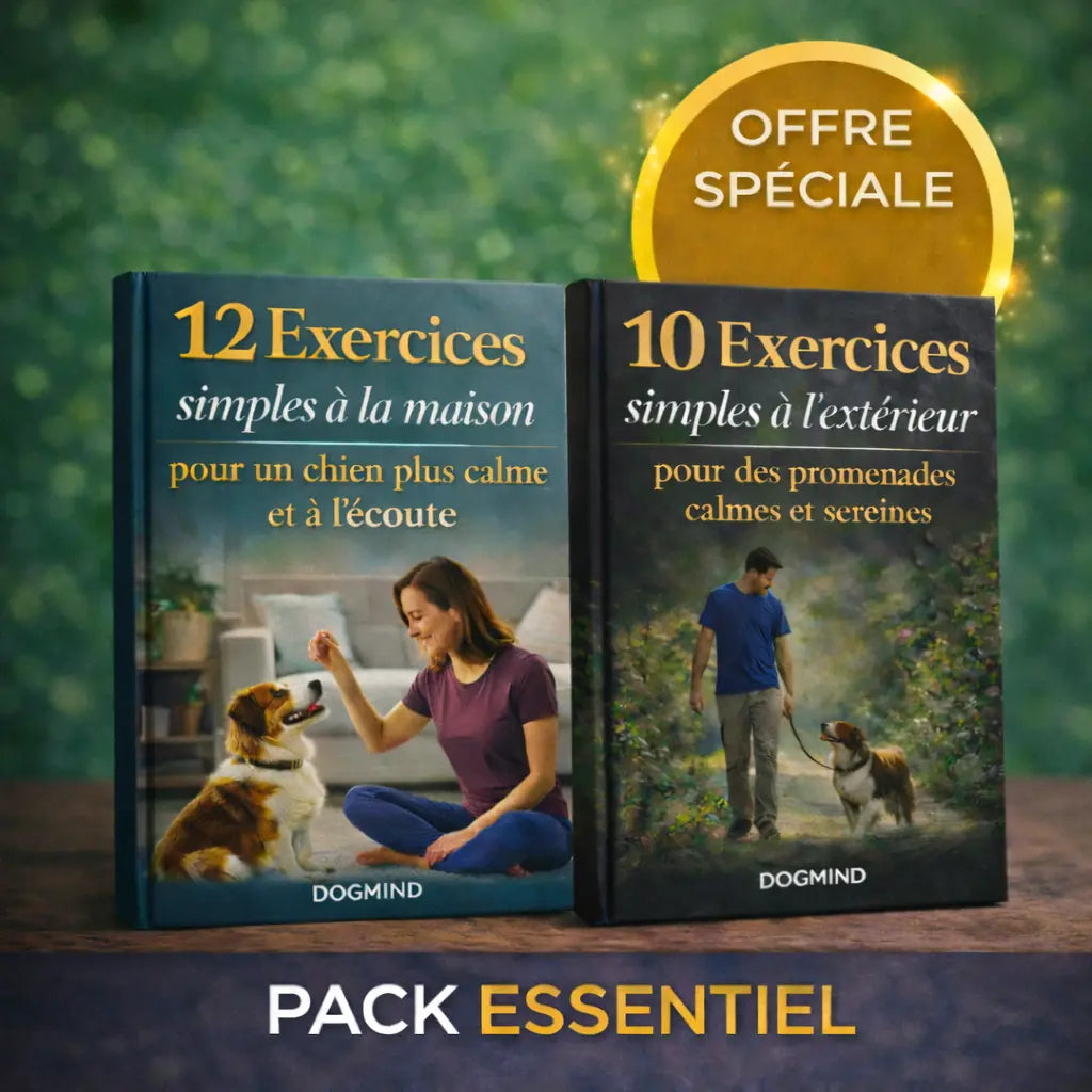 DOGMIND Pack Essentiel - 22 exercices éducation canine intérieur et extérieur