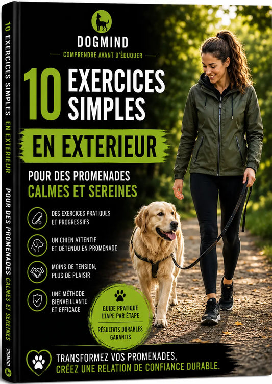 DOGMIND - 10 exercices simples en l'extérieur pour des promenades calmes et sereines