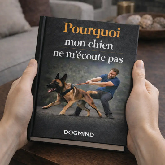 Couverture ebook DOGMIND éducation canine - Améliorer l'écoute du chien