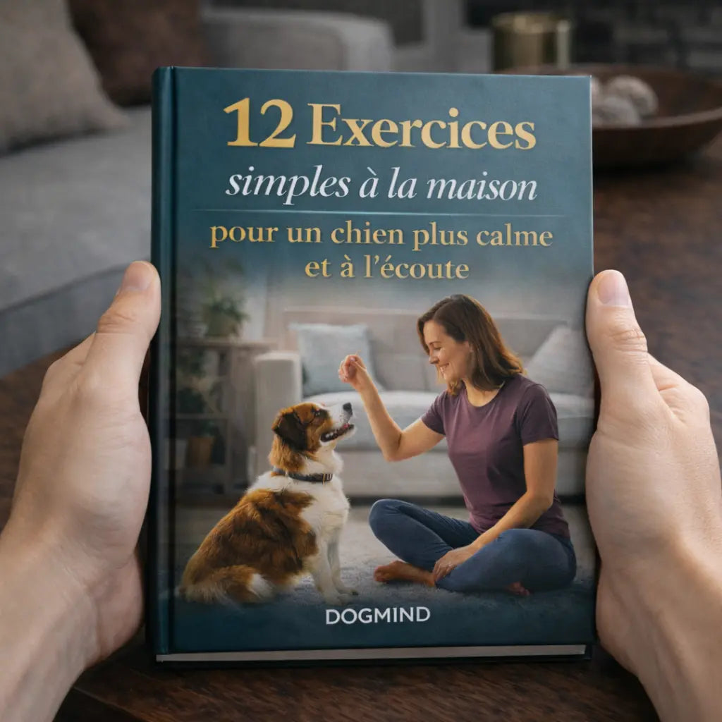 Ebook DOGMIND exercices en intérieur pour chien calme et à l'écoute