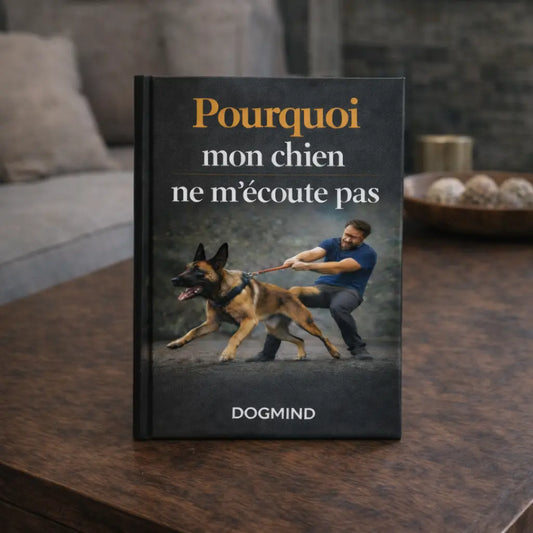 Couverture ebook DOGMIND éducation canine - Améliorer l'écoute du chien