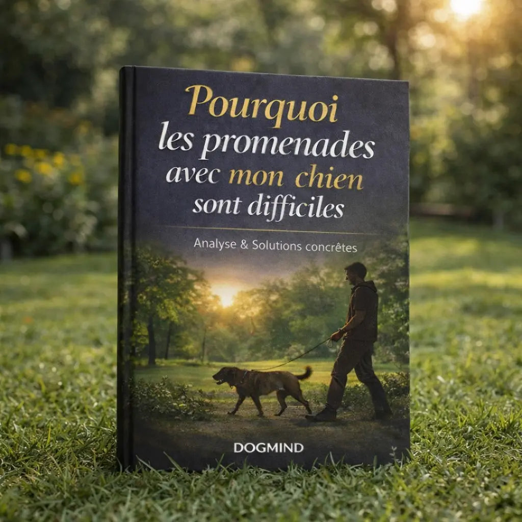 Guide DOGMIND Pourquoi les promenades avec mon chien sont difficiles - Ebook comportement canin en extérieur
